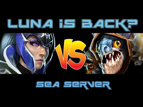 LUNA VS SLARK 7.25b - SEA SERVER DOTA