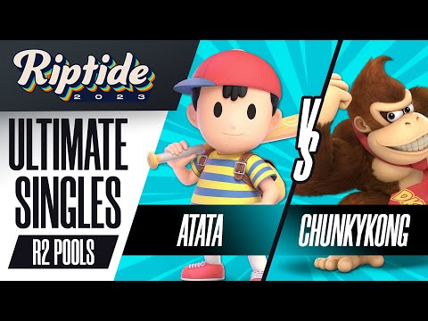 ATATA (Ness) vs ChunkyKong (Donkey Kong) - Ultimate Singles Round 2 Pools - Riptide 2023