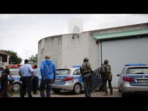 Ingelheim: Großeinsatz an Abschiebeeinrichtung