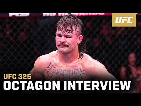 Diego Lopes im Octagon-Interview | UFC 325