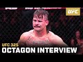 Diego Lopes Octagon Interview UFC 325