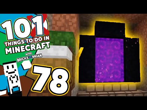 Bricks 'O' Brian - Discover New Nether Biomes! - 101 Things to do in Minecraft with Bricks 'O' Brian