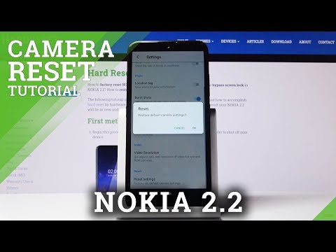How to Reset Camera in NOKIA 2.2 – Restore Camera Defaults