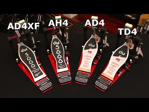 Funktionen der DW 5000 Pedale erklärt: TD4, AD4, AH4 & AD4XF