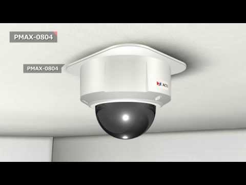 Outdoor Mini PTZ Dome with PMAX-0804 Mounting Video