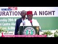 [LIVE] GOV. DAVID UMAHI PRESENTS HIS SCORECARDS IN A GALANITE WITH THE PEOPLE OF EBONYI