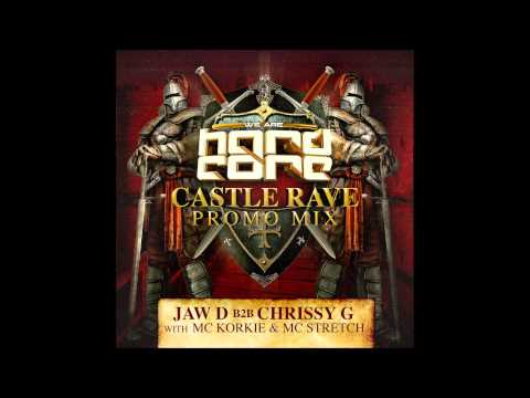 Jaw D B2B Chrissy G & MC Korkie & Stretch   WAH Castle Invasion Promo Mix Hardcore Vs Makina