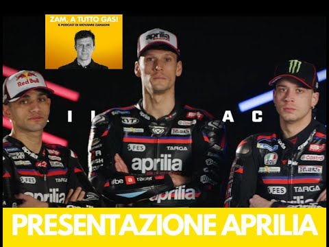 Aprilia: la presentazione a Milano
