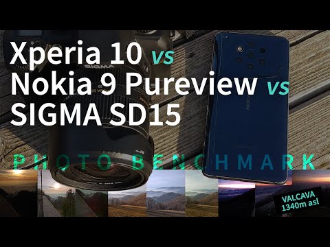 Photo-benchmark: Xperia 10 vs Nokia 9 Pureview vs Sigma SD15