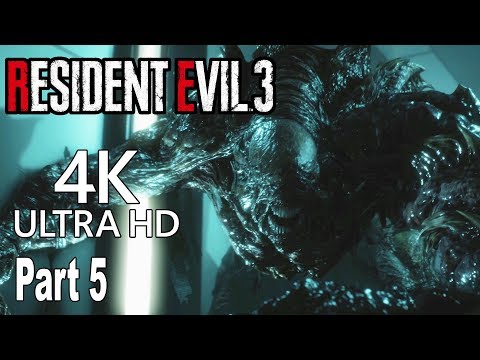 Resident Evil 3 Remake - Walkthrough Part 5 No Commentary [4K]