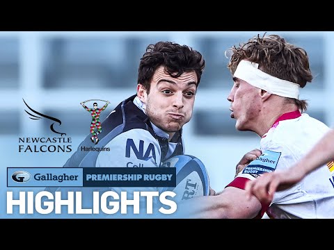 Newcastle v Harlequins - HIGHLIGHTS | Late Drama in Brilliant Game! | Gallagher Premiership