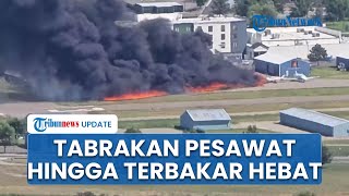 Insiden Pesawat Tabrak Pesawat saat Mendarat di Montana AS, Pilot dan 3 Penumpang Luka Ringan