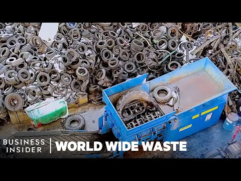 輪胎不但拿來跑，還能拿來發電！？（How Old Tires Are Turned Into Electricity | World Wide Waste）