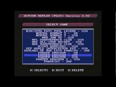 Action Replay Plus Review for the Sega Saturn