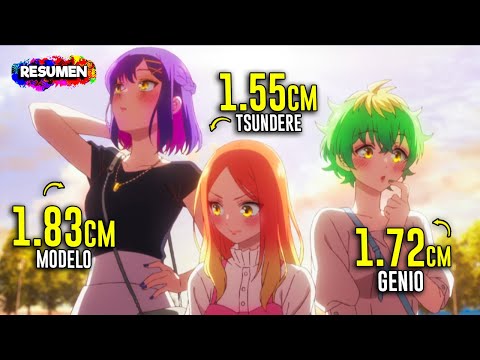 🥵EL PROTA Que ENAMORÓ a las 3 HERMANAS más FAMOSAS de la ESCUELA - MIKADONO WAIFUS - RESUMEN 1-9