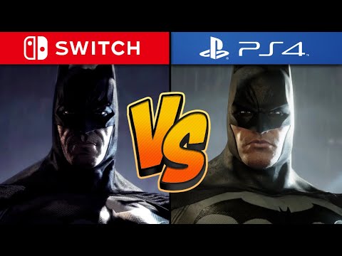 Batman Arkham Trilogy Graphics Comparison (Switch vs Everything Else)