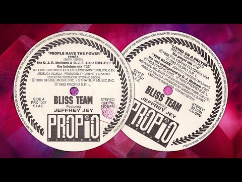 (1993) BLISS TEAM feat. JEFFREY JEY - People have the power (The DJ Molinaro & DJ Aiello Remix)
