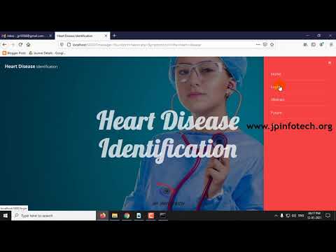 Heart Disease Identification Method Using Machine Learning Classification in E-Healthcare | Python