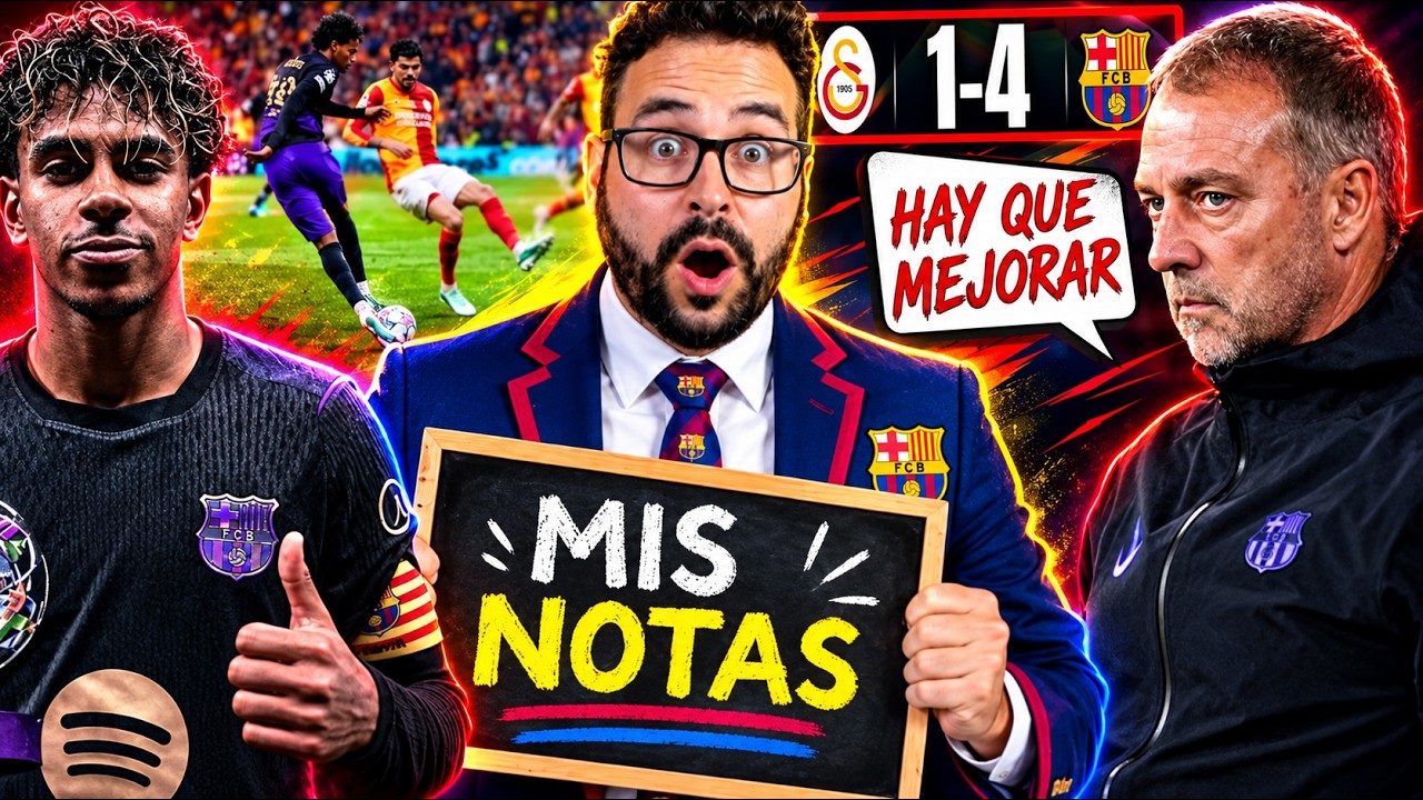 😱 ¡NI GANANDO 1-4! FLICK EXIGE MÁS al BARÇA... Mis NOTAS