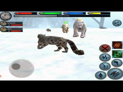 Snow leopard VS Polar Bear, Seal, Lynx, Penguin, Moose, Bighorn, Husky,  Walrus, Part 1