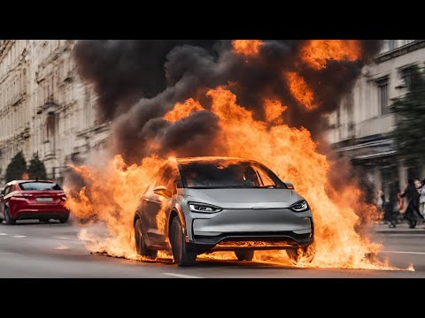 What they wont tell YOU about Electric Car Fires!