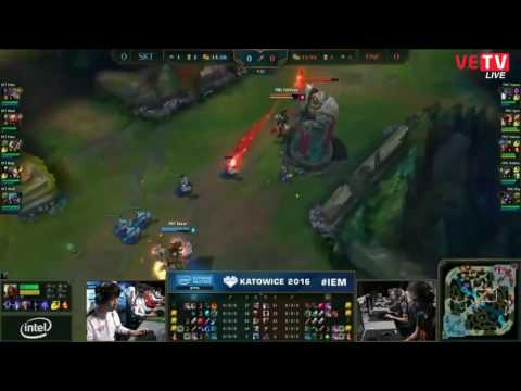 SKT vs FNC TRẬN 1 [Chung Kết] IEM Katowice 2016 (07.03.2016)