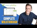 How to Set Up and Use EveryDollar | Complete Walkthrough | EveryDollar Tutorial