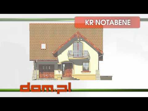 Projekty domów z poddaszem KR Notabene