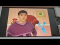 Blue S Clues Playdates Joe Purple Shirt Theme Song 2005 DVD Daddad Opposites Table House