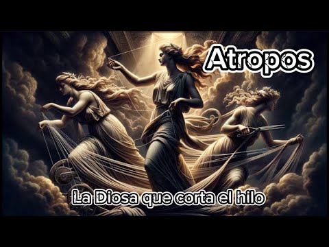 Atropos, diosa que corta el hilo de la vida