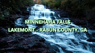 Minnehaha Falls - Lakemont - Rabun County, Georgia  // 4K