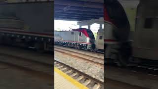 The amtrak vets unit passes cos cob