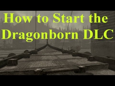 Skyrim Dragonborn DLC: How to Start the Dragonborn DLC Questline