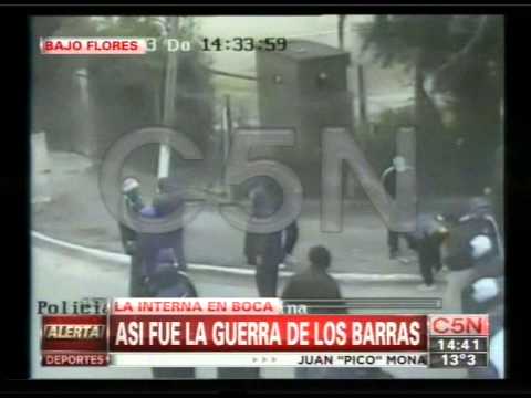 C5N - VIOLENCIA EN EL FÚTBOL: LA GUERRA ENTRE LOS BARRAS DE BOCA (PARTE 2)