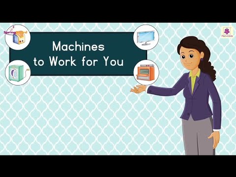 Machines to Work for You - Rhymes for Kids | Senior KG Rhymes | Periwinkle