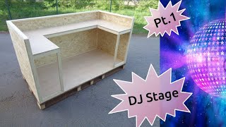 portable DJ stage (illuminated) Part 1