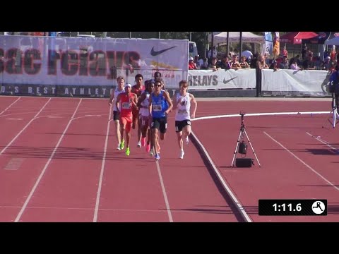Men's 800m Elite Invitational Section 3 - Mt. SAC Relays 2025 [Full Race Replay]
