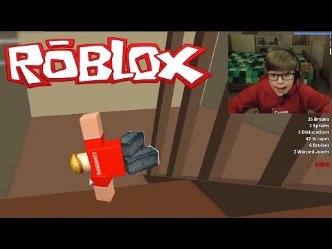 FALLING DOWN A STAIRCASE!! | Roblox Broken Bones 2