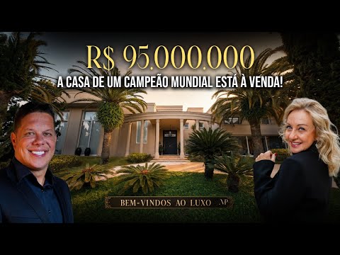 A casa de 95 milhões no Tamboré 2!