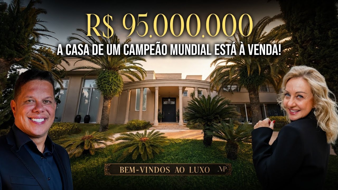 A casa de 95 milhões no Tamboré 2!