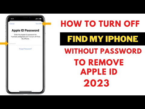 How To Turn Off Find My iPhone Without Password To Remove Apple ID 2023