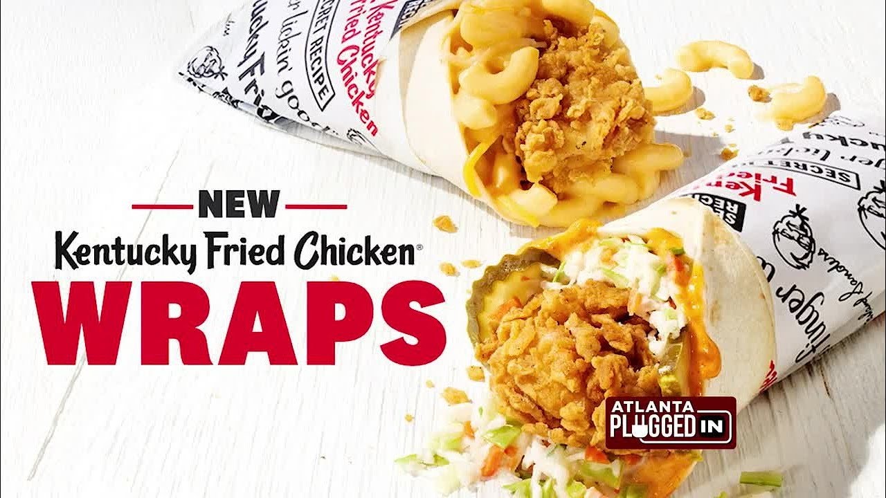 New Kentucky Fried Chicken Wraps Exclusively For Atlanta & Surrounding Areas
