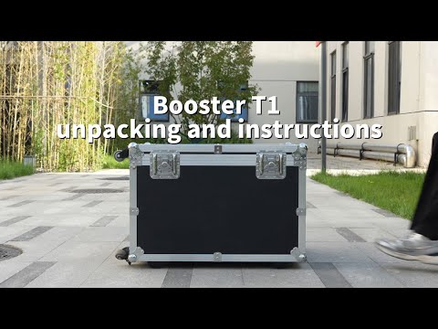 Booster T1 unpacking and instructions