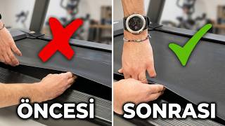 Koşu Bandı (Paleti) Bant Gerginlik Ayarı Nasıl Yapılır?