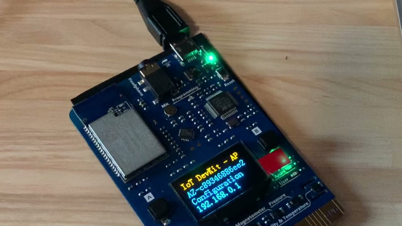 My MXchip IoT DevKit Setup