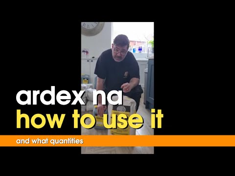 Ardex Arditex NA 20kg Latex floor screed and 5L bottle mixer #shorts