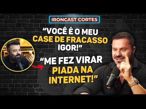 CARIANI FICA P#TO E DA UM ESCULACHO NO IGOR AO VIVO NO FLOW – IRONCAST CORTES
