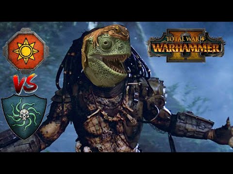 THE DREADED CHAMELEON SKINKS | Lizardmen vs Vampire Coast - Total War Warhammer 2