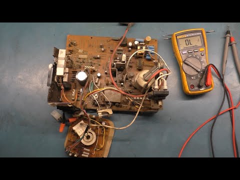 19" G07 Arcade Monitor Chassis Repair - DEAD....But Everything Checks Good? Bad Flyback?