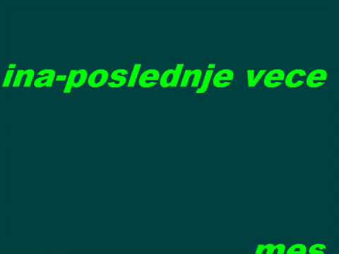 Ina Ademović- Poslednje 9-4-2021 radio max gračanica